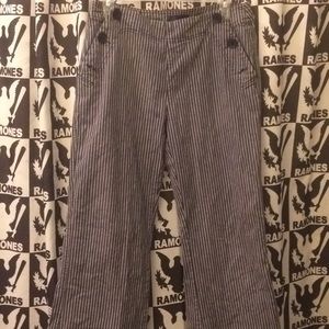 Striped "Sailor" Pants
